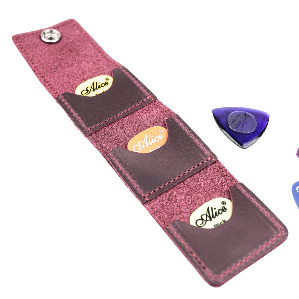 Guitar Pick Case, Pick Collection, Gift for Artist, Guitar Player, Gift for Band Mate, Leather Guitar Pick Holder order