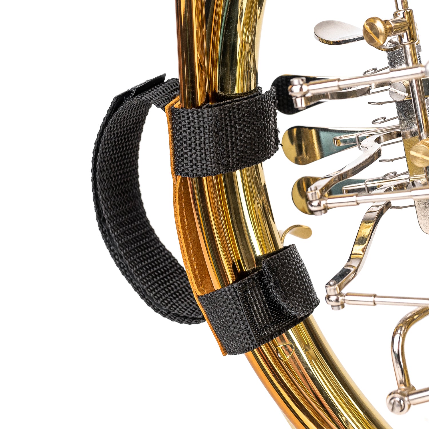 French Horn Hand Strap | Crazy Horse Leather