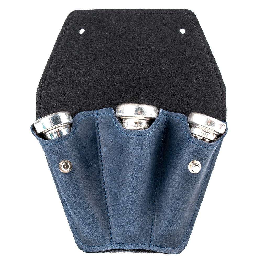 Triple Trumpet Mouthpiece Pouch | Crazy Horse Leather