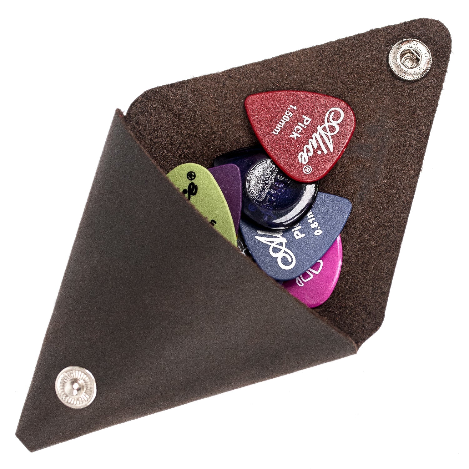 Leather Guitar Pick Pouch