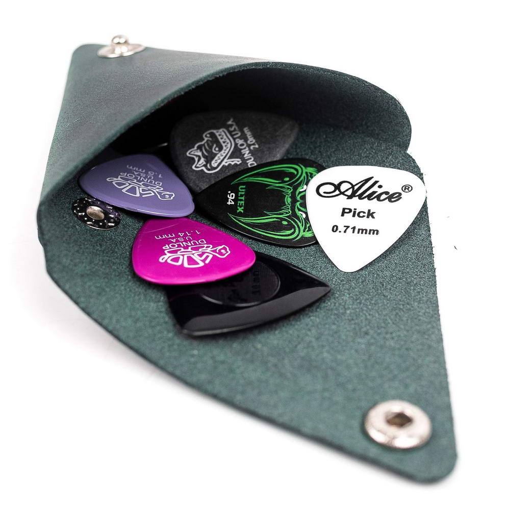 Leather Guitar Pick Pouch