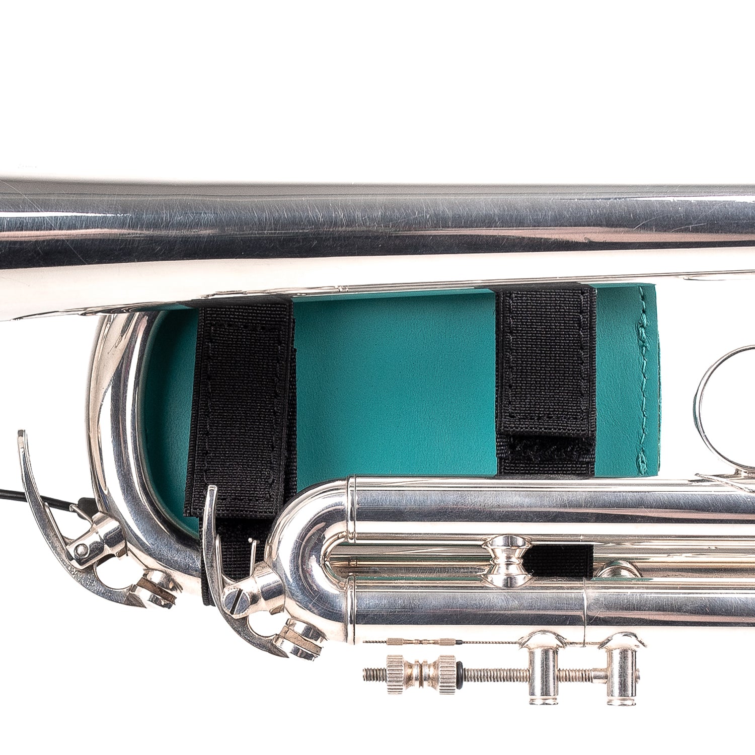Trumpet Microphone Holder | Crazy Horse Leather