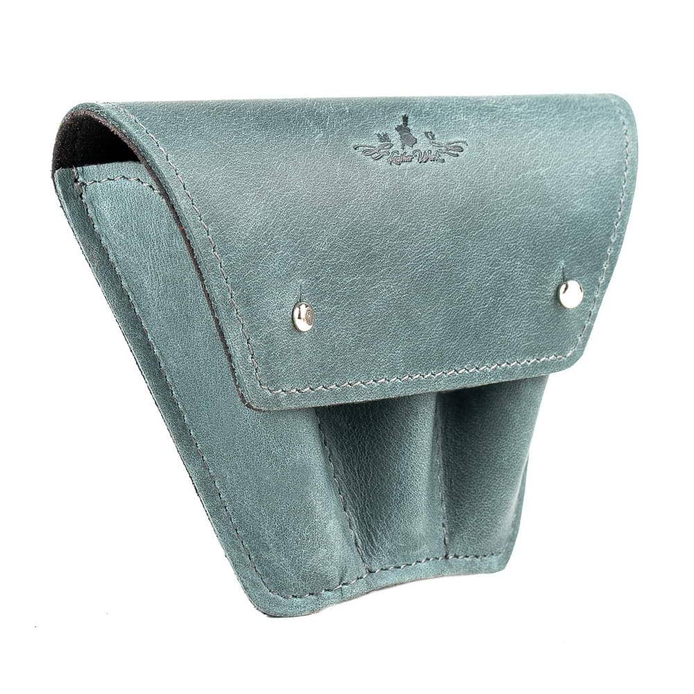 Triple Trumpet Mouthpiece Pouch | Crazy Horse Leather