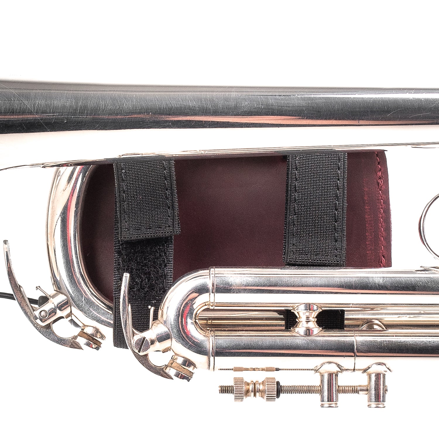 Trumpet Microphone Holder | Crazy Horse Leather