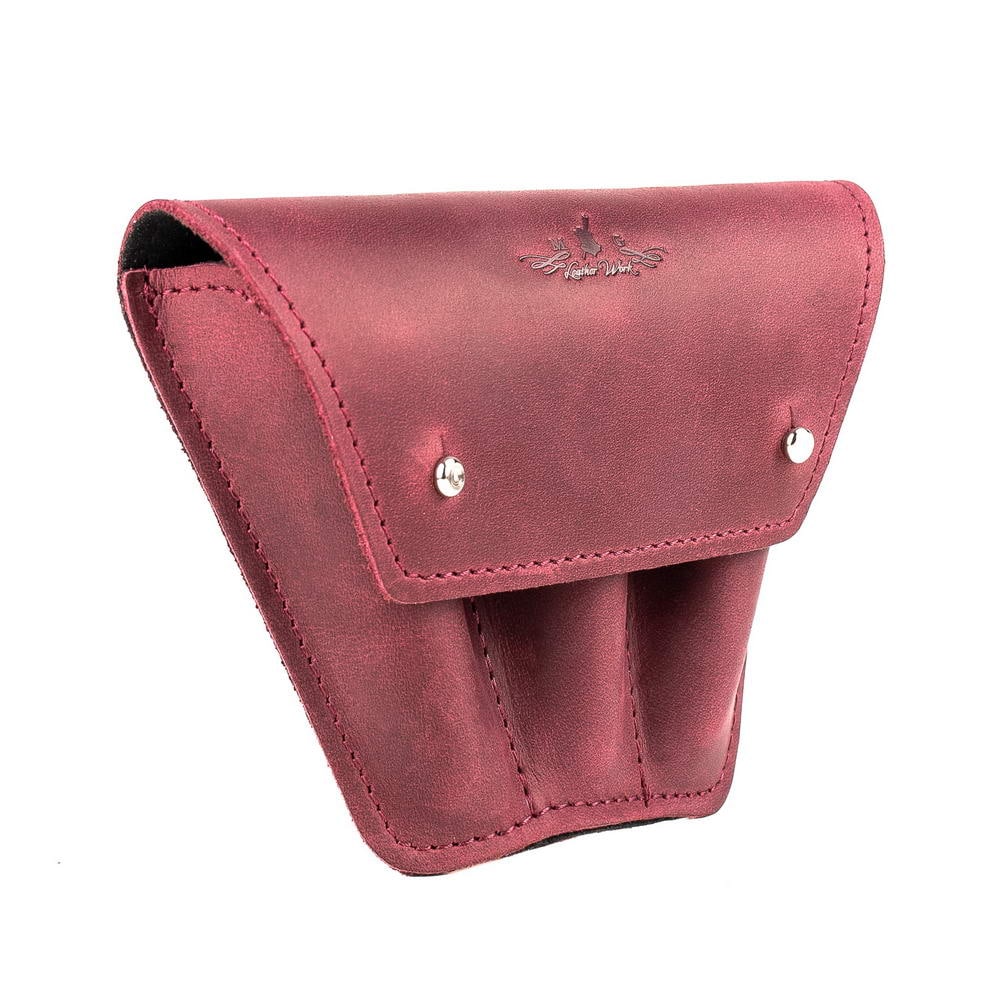 Triple Trumpet Mouthpiece Pouch | Crazy Horse Leather