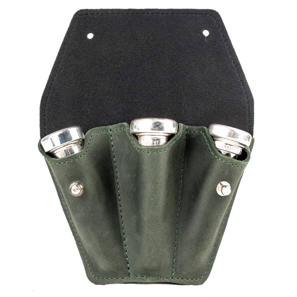 Triple Trumpet Mouthpiece Pouch | Crazy Horse Leather