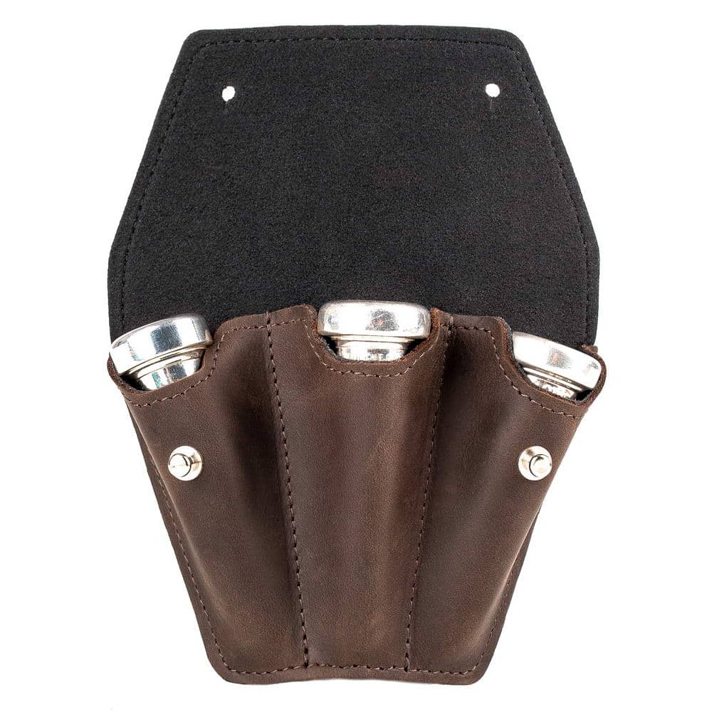 Triple Trumpet Mouthpiece Pouch | Crazy Horse Leather