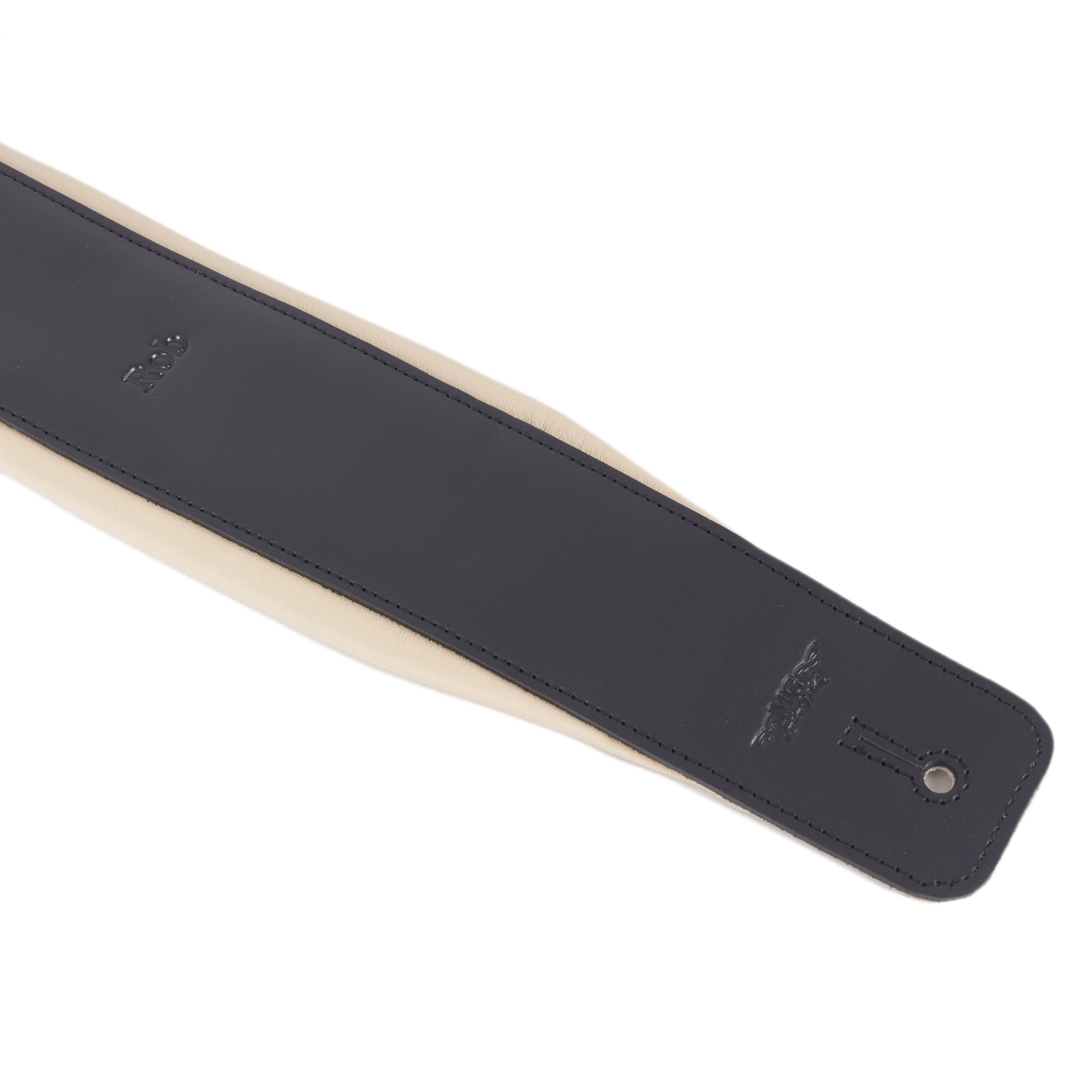 Padded Two-tone Leather Guitar Strap