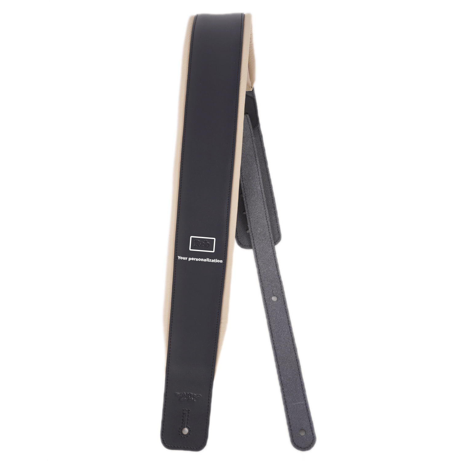 Padded Two-tone Leather Guitar Strap