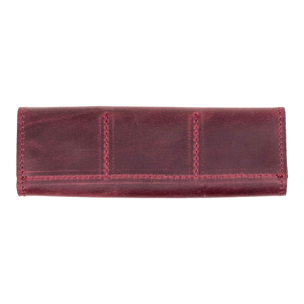 Personalized marsala pick holder back view