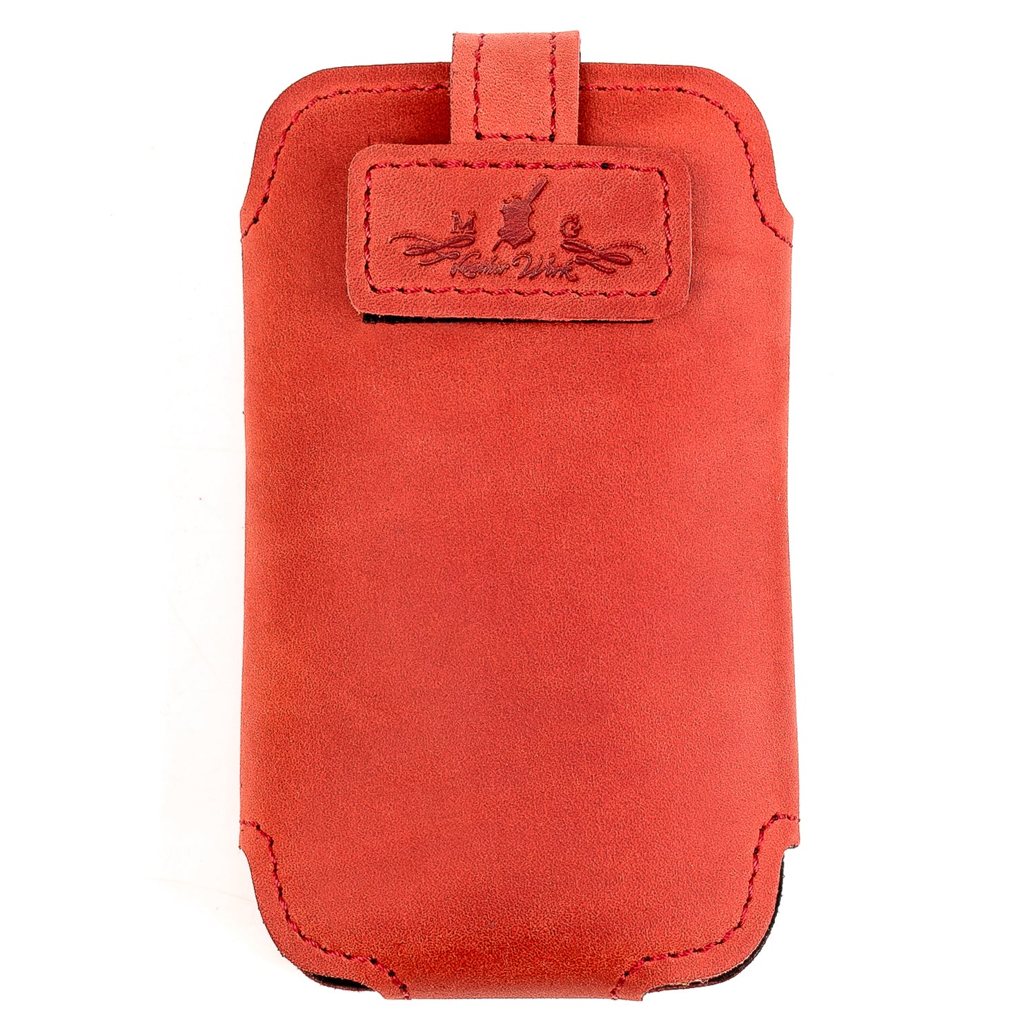 Trumpet Microphone Holder | Crazy Horse Leather