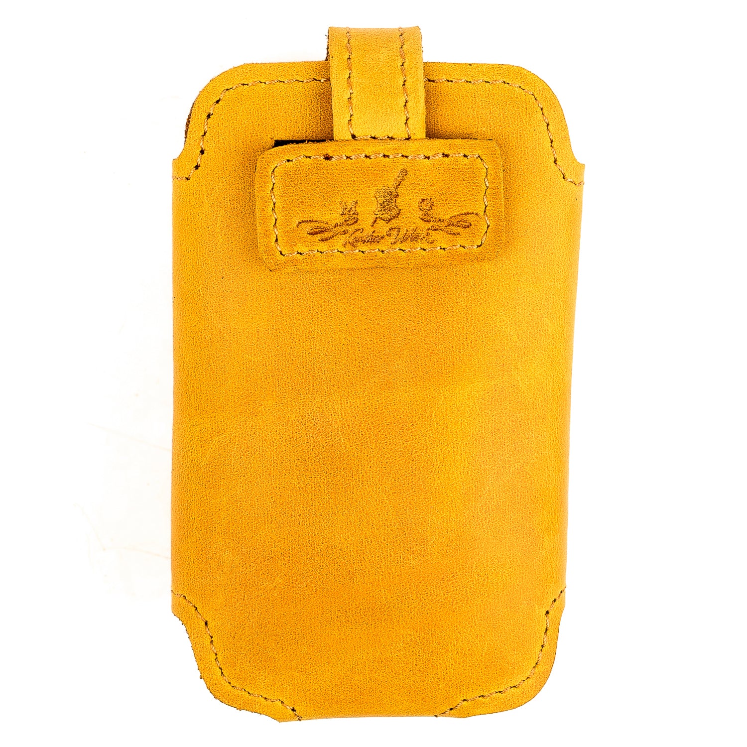 Trumpet Microphone Holder | Crazy Horse Leather