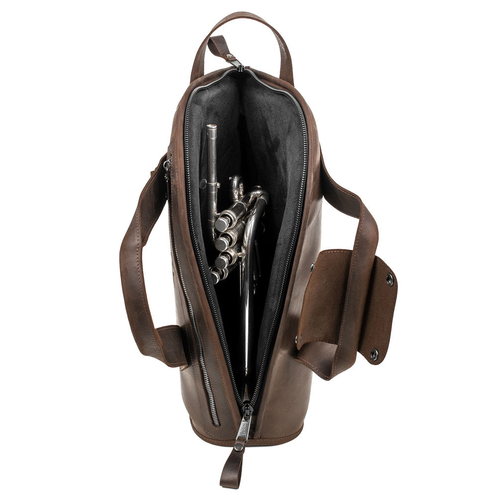Piccolo Trumpet Gig Bag Crazy Horse Leather