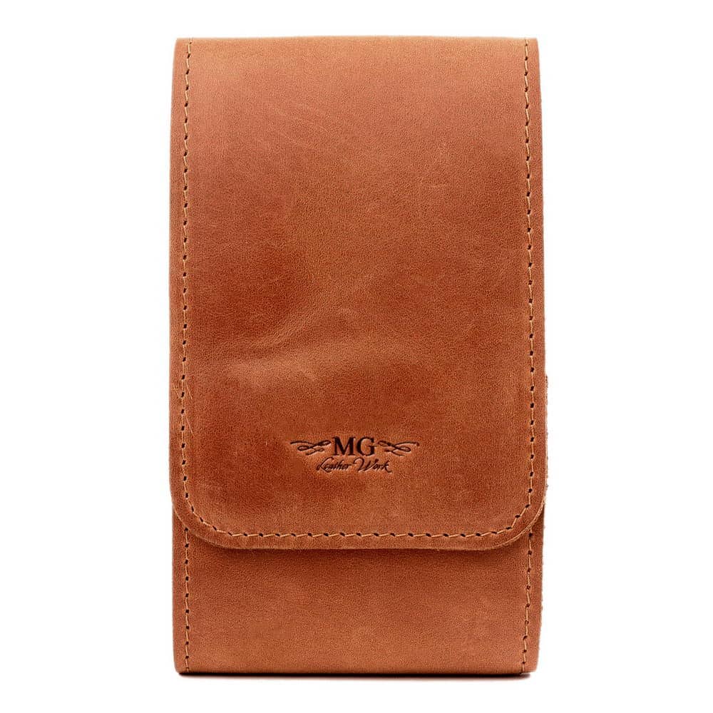 Piccolo Trumpet Lead Pipe Holder | Crazy Horse Leather
