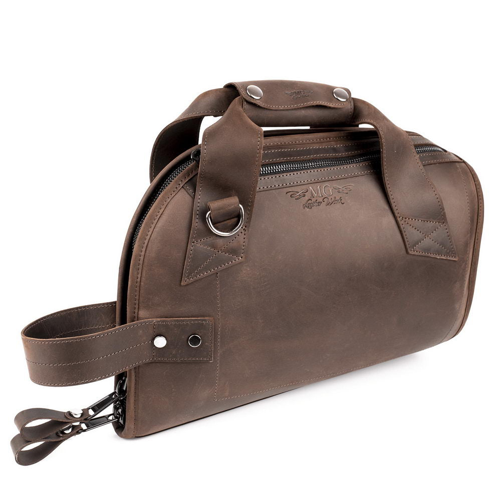 Pocket Trumpet Gig Bag | Crazy Horse Leather