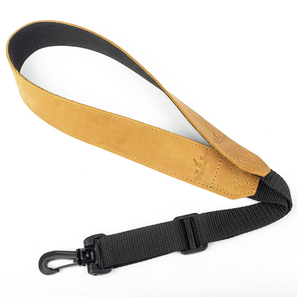Alto, Tenor, and Soprano Saxophone Neck Strap | Crazy Horse Leather