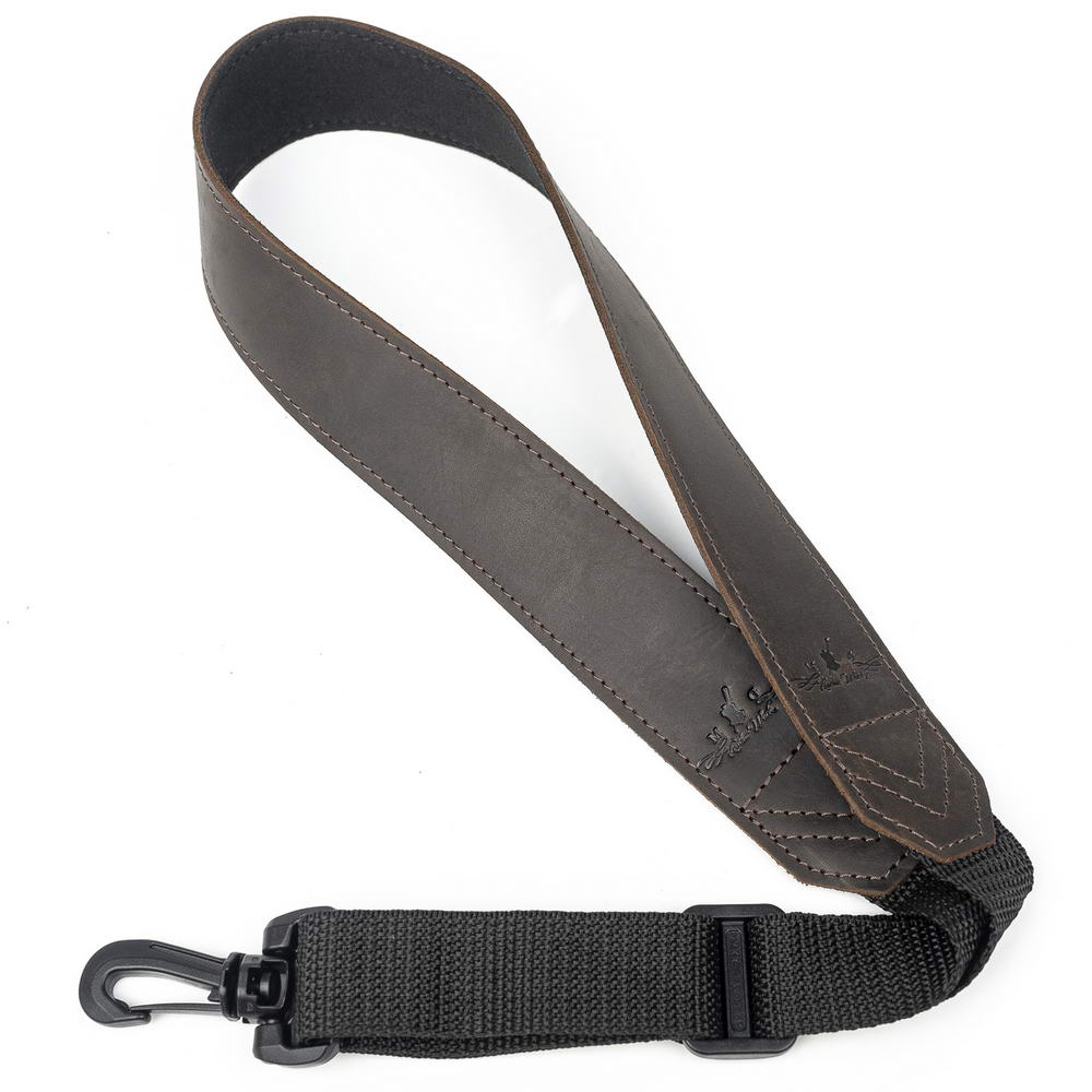 Alto, Tenor, and Soprano Saxophone Neck Strap | Crazy Horse Leather