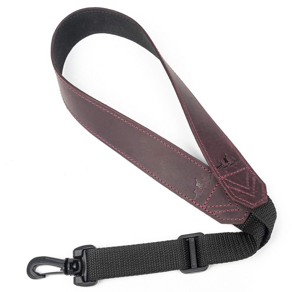 Alto, Tenor, and Soprano Saxophone Neck Strap | Crazy Horse Leather