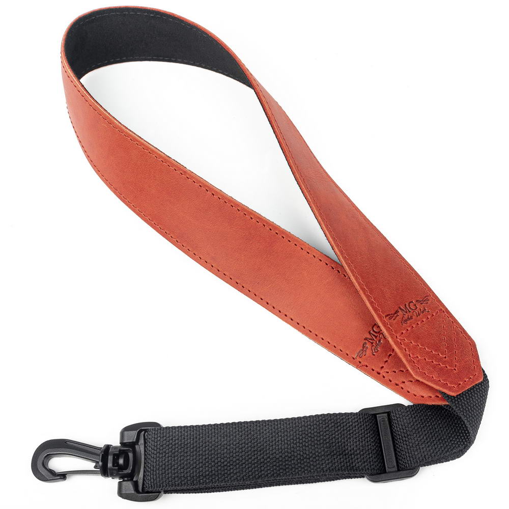 Alto, Tenor, and Soprano Saxophone Neck Strap | Crazy Horse Leather