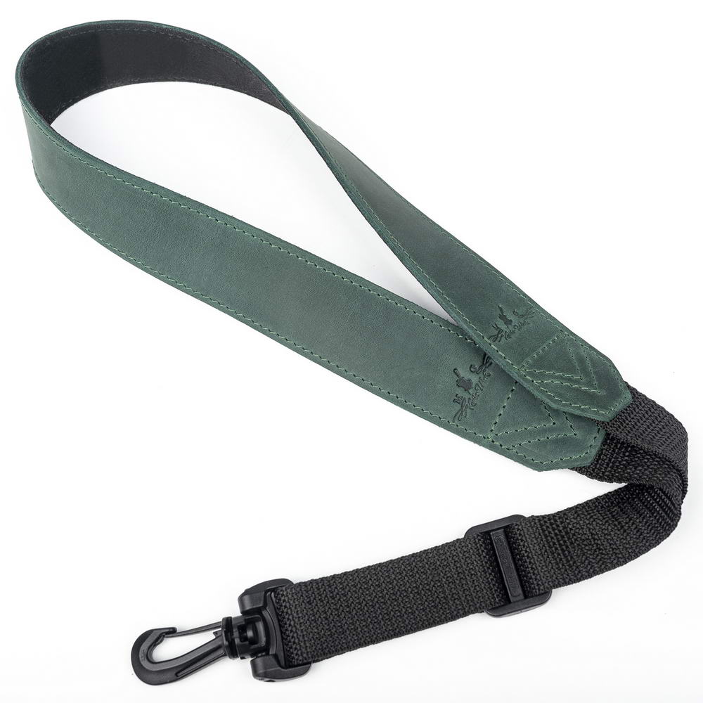 Alto, Tenor, and Soprano Saxophone Neck Strap | Crazy Horse Leather