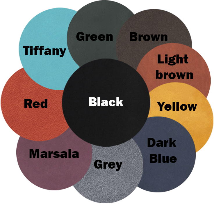 Set 2 in 1 Flute Backpack and Leather Wallet with Flute Embossing