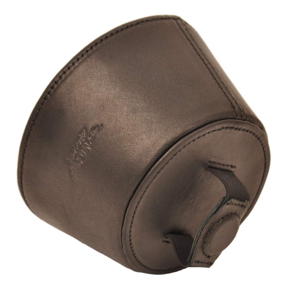 Set 3 in 1 Leather Plunger Mute, Trumpet Valve Guard XL and Trumpet Mouthpiece Leather Pouch