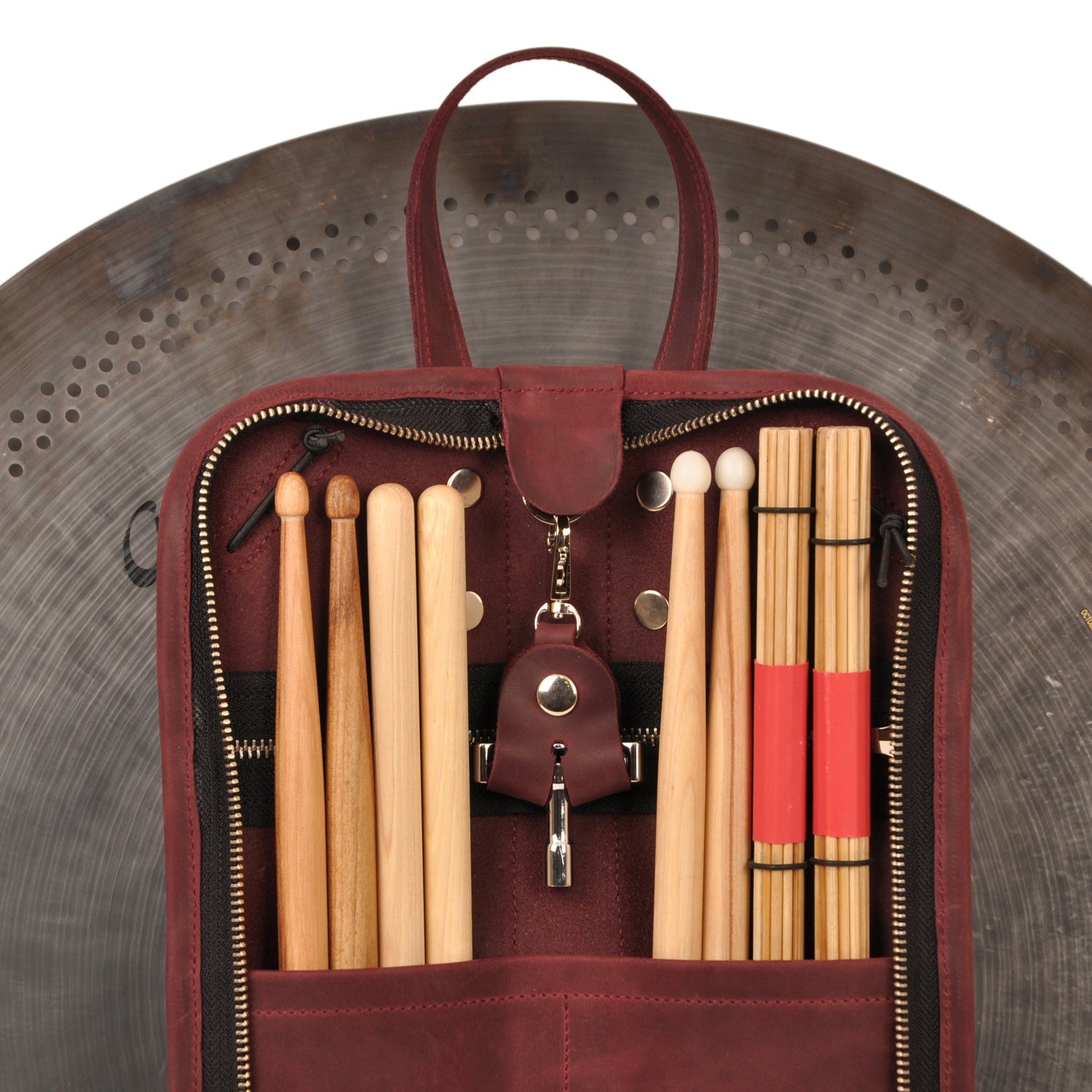 Set 4 in 1 Drumstick Bag and Drumstick Holder X3