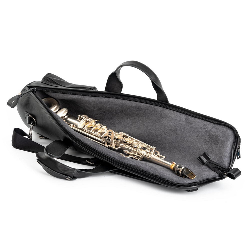 Straight Soprano Saxophone Gig Bag Detroit Leather