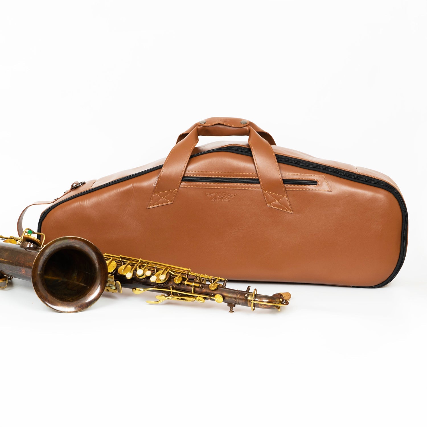 Tenor Saxophone Gig Bag Leather Detroit