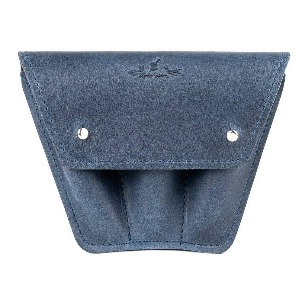 Triple Trumpet Mouthpiece Pouch | Crazy Horse Leather