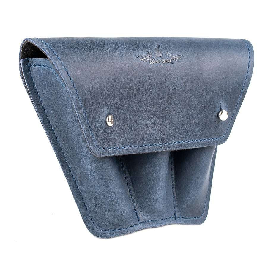 Triple Trumpet Mouthpiece Pouch | Crazy Horse Leather