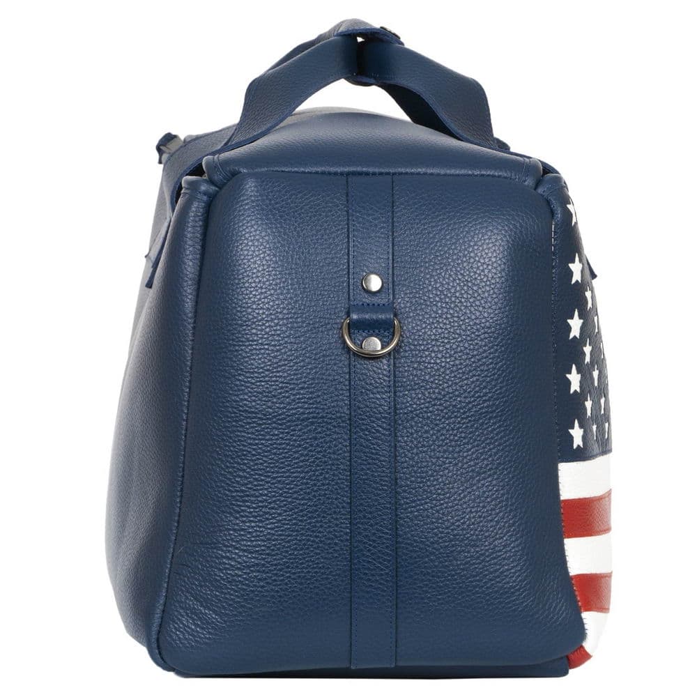 Triple or Double Trumpet/Flugelhorn Gig Bag with US flag in Flotar Leather