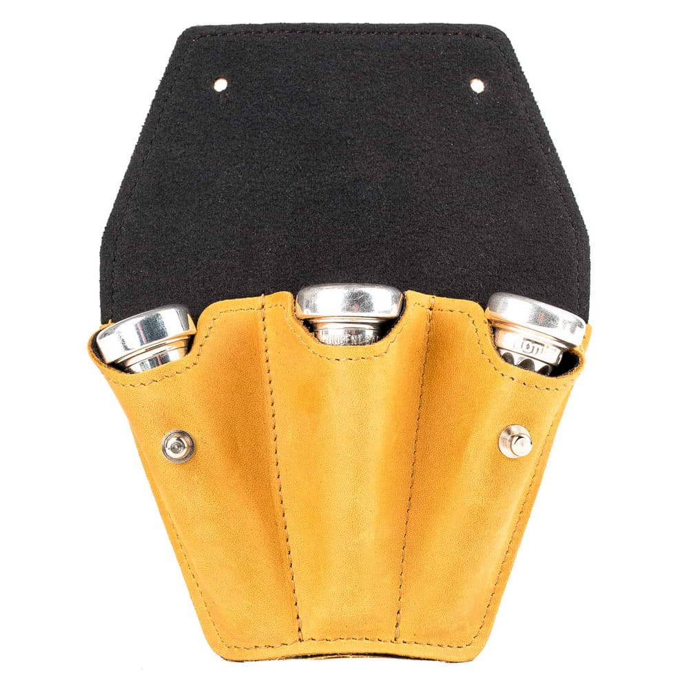 Triple Trumpet Mouthpiece Pouch | Crazy Horse Leather