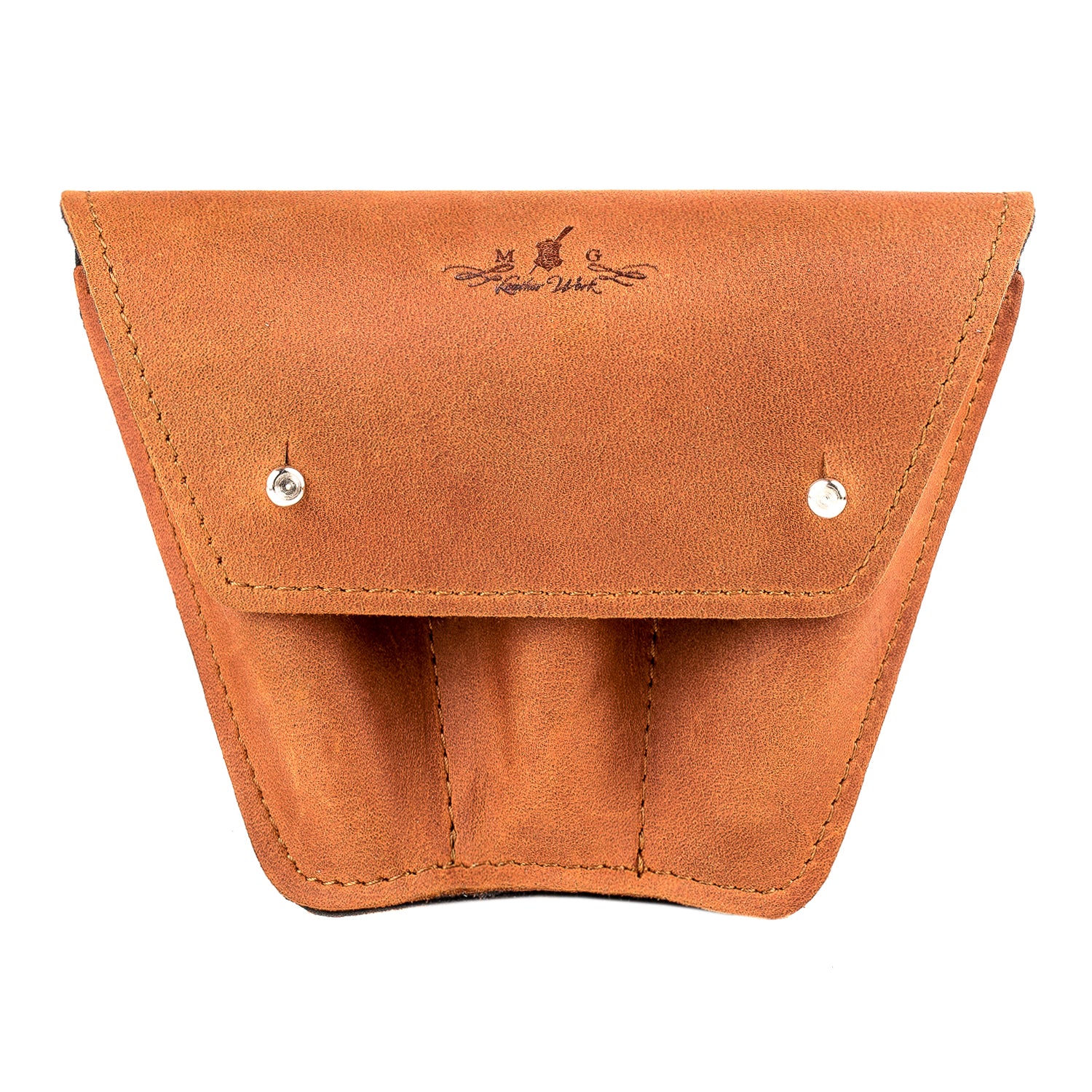 Triple Trumpet Mouthpiece Pouch | Crazy Horse Leather