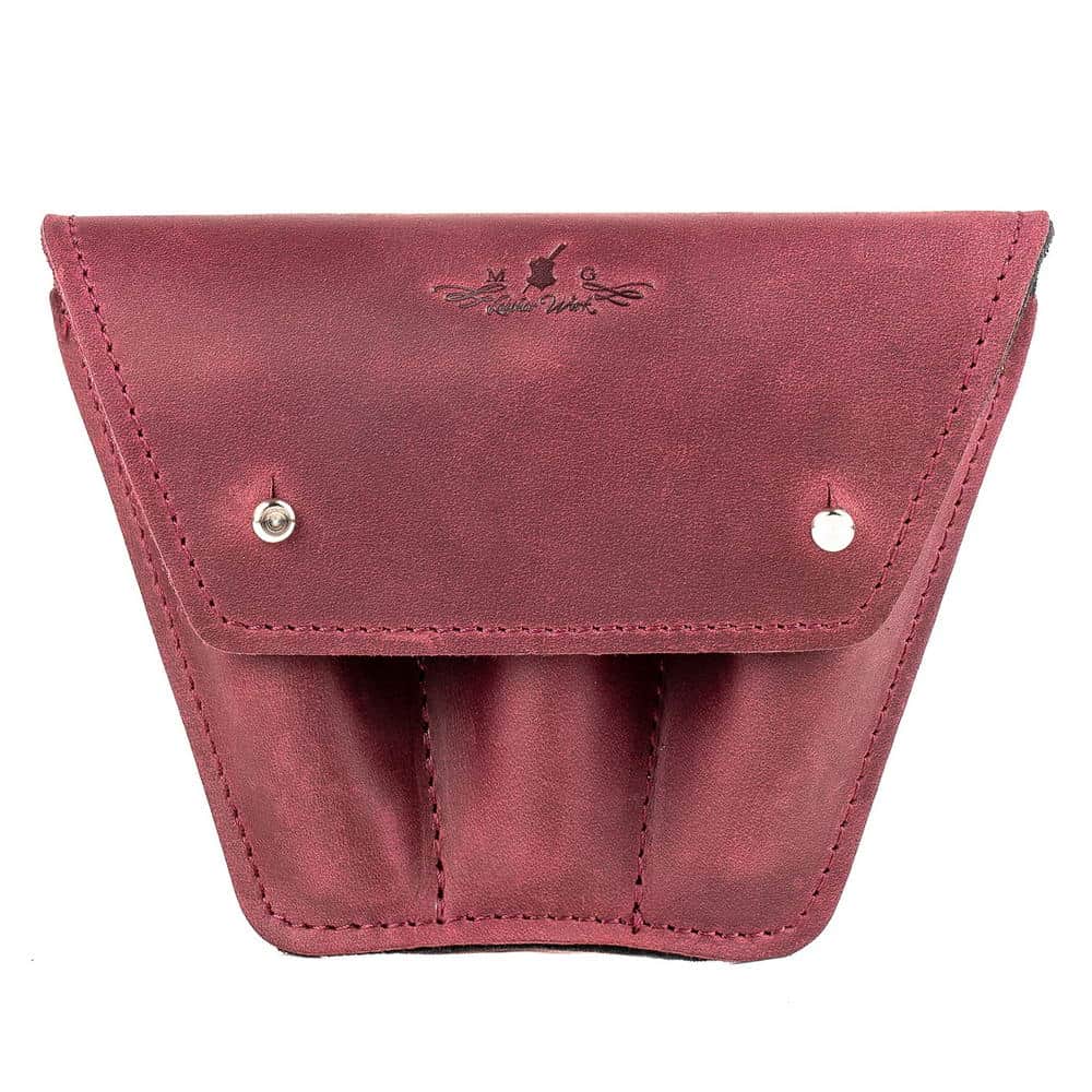 Triple Trumpet Mouthpiece Pouch | Crazy Horse Leather