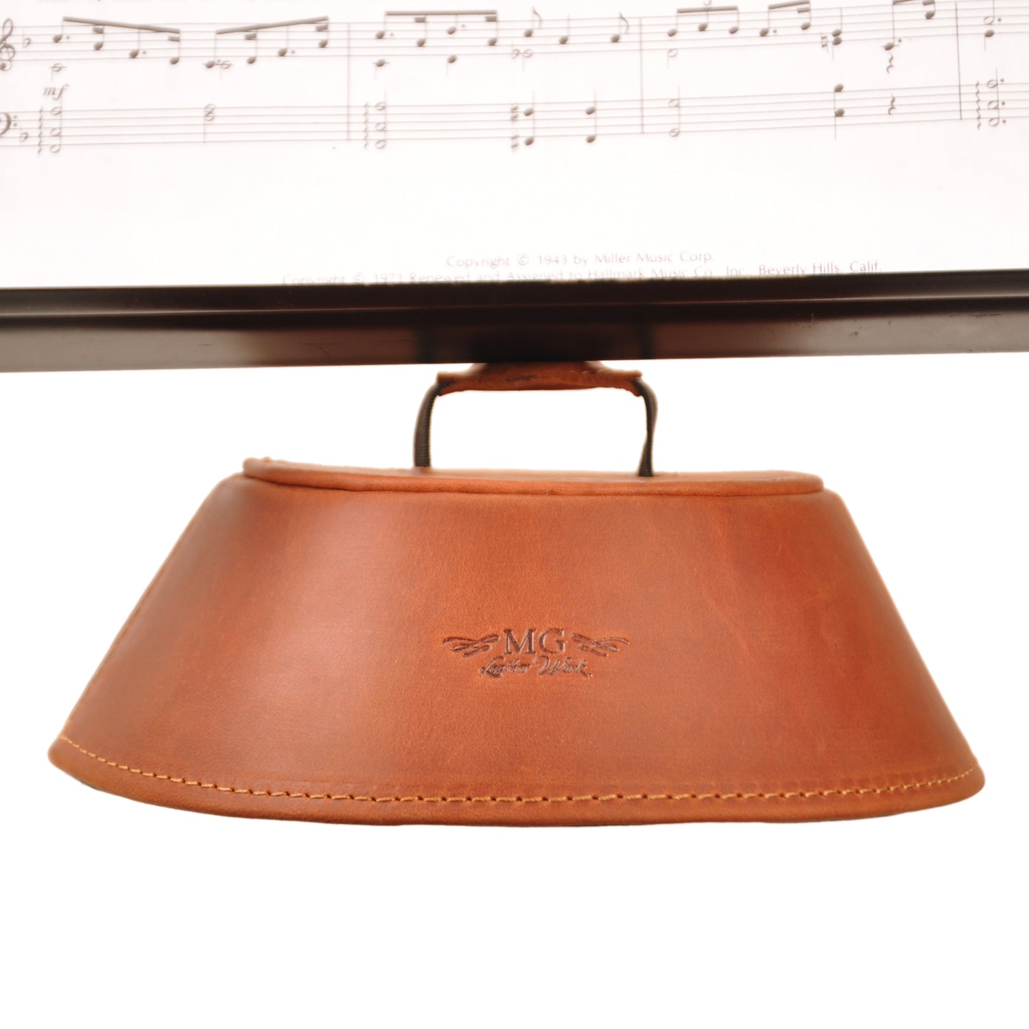 2-in-1 Trombone Set: Hand & Neck Guard + Leather Plunger Mute