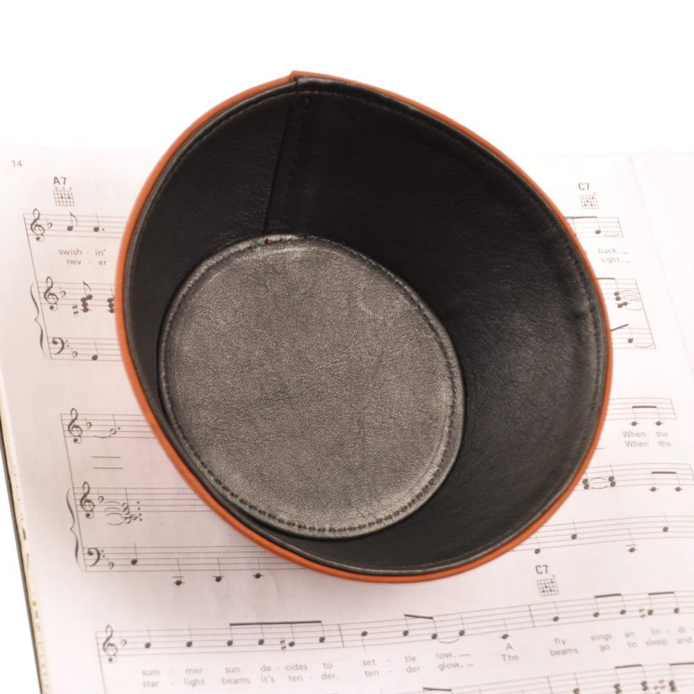 2-in-1 Trombone Set: Hand & Neck Guard + Leather Plunger Mute