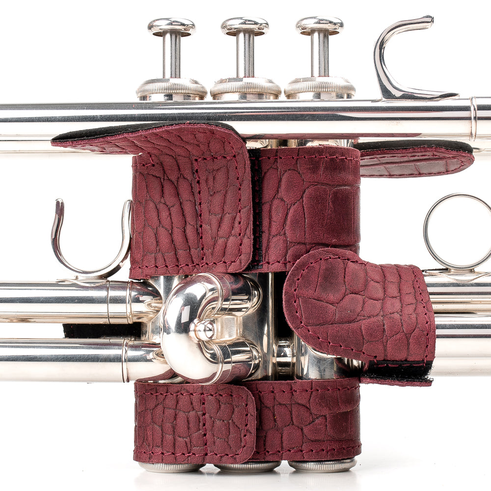 Trumpet Valve Guard XL | Reptile Leather