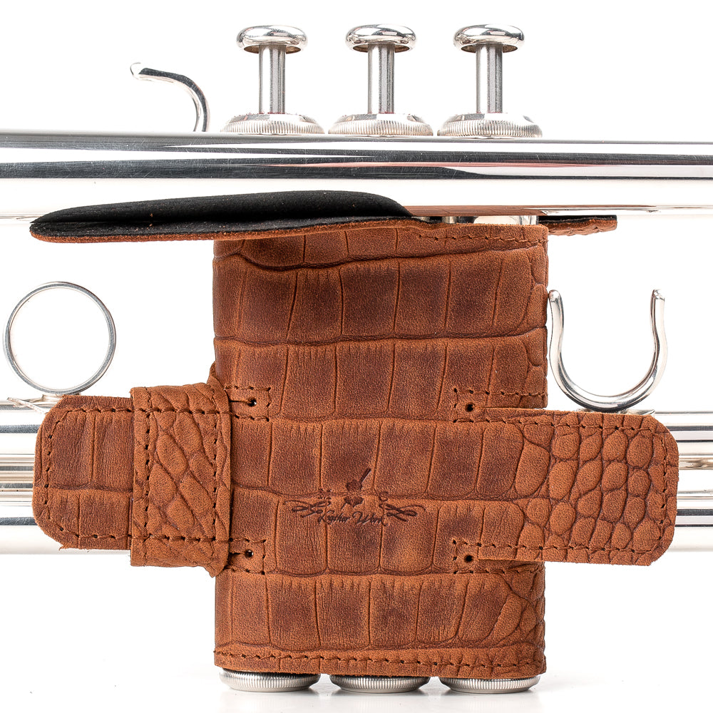 Trumpet Valve Guard XL | Reptile Leather