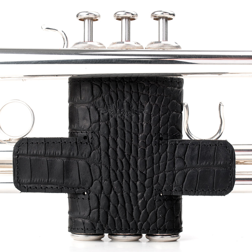 Trumpet Valve Guard L | Reptile Leather