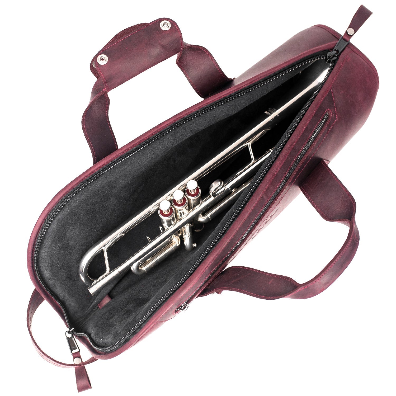 Trumpet Single Gig Bag Crazy Horse Leather