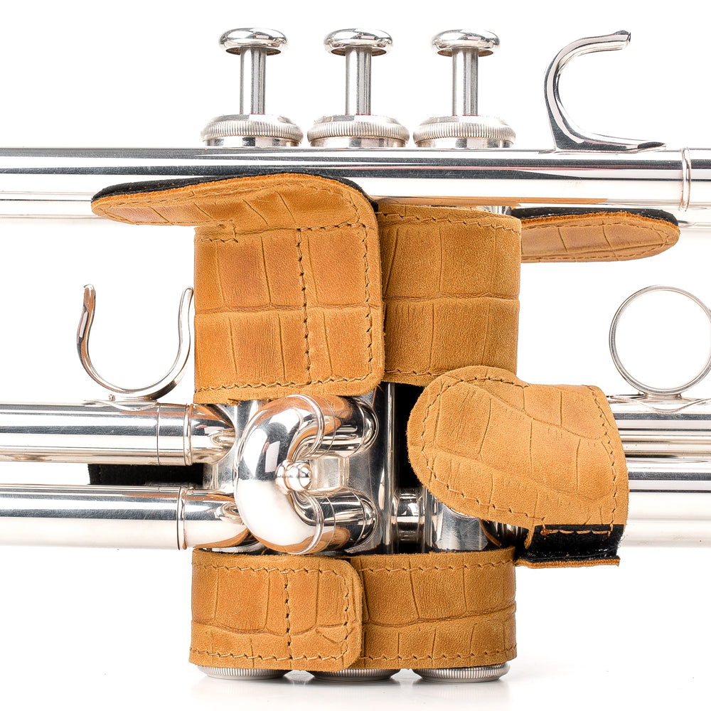 Trumpet Valve Guard XL | Reptile Leather