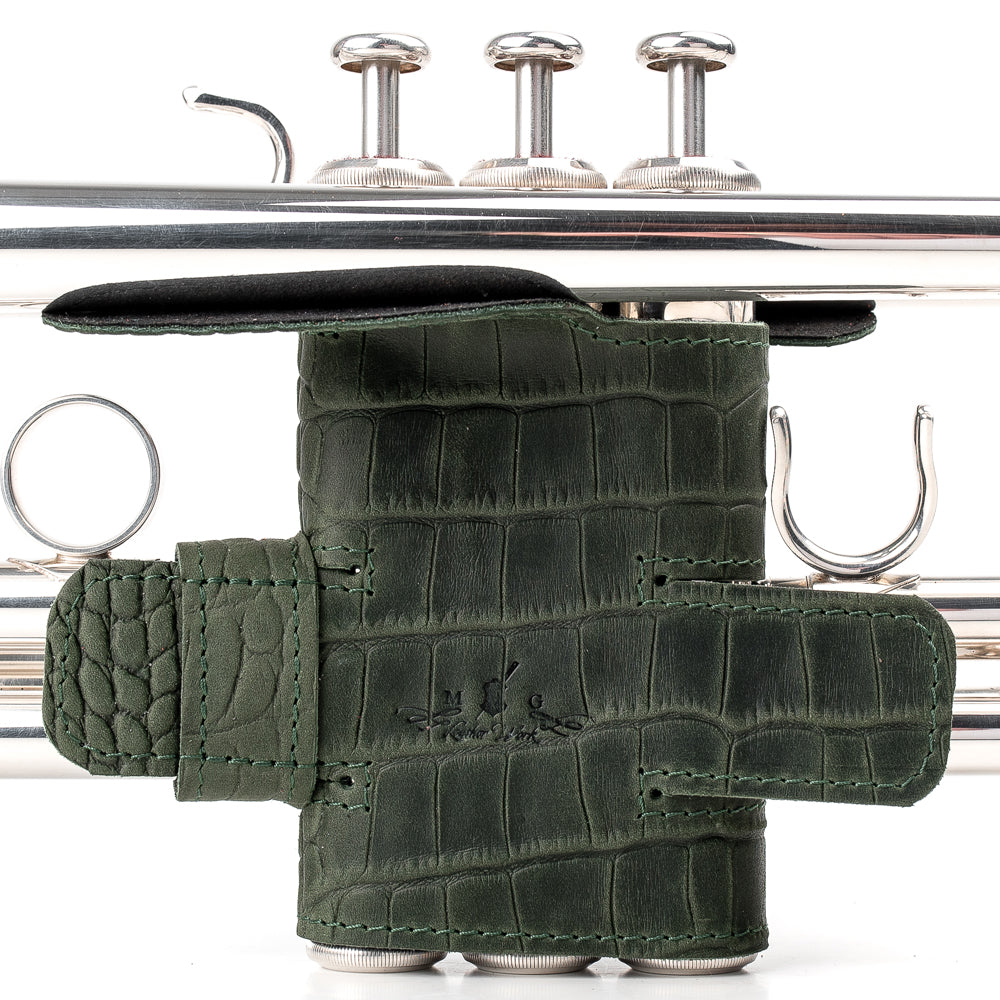 Trumpet Valve Guard XL | Reptile Leather