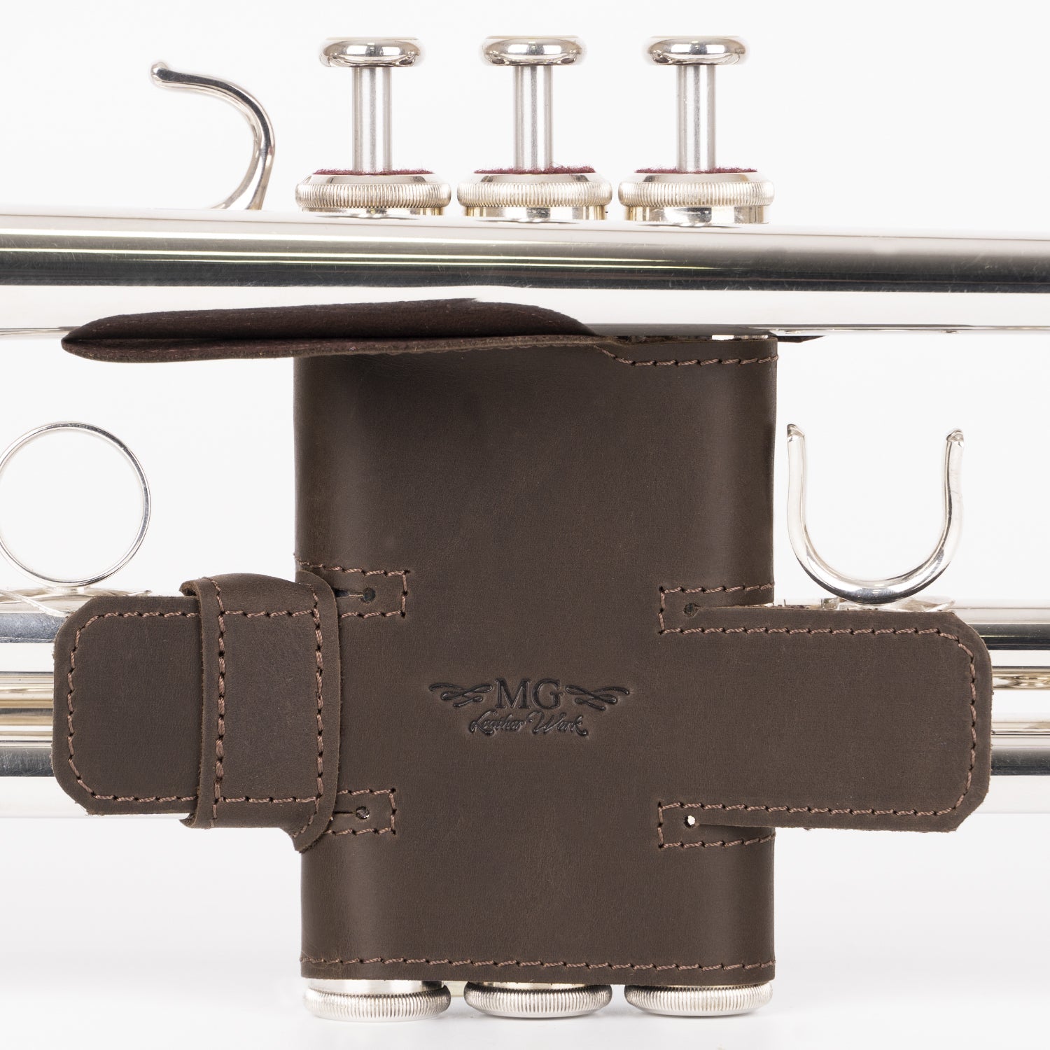 Trumpet Valve Guard XL Crazy Horse Leather