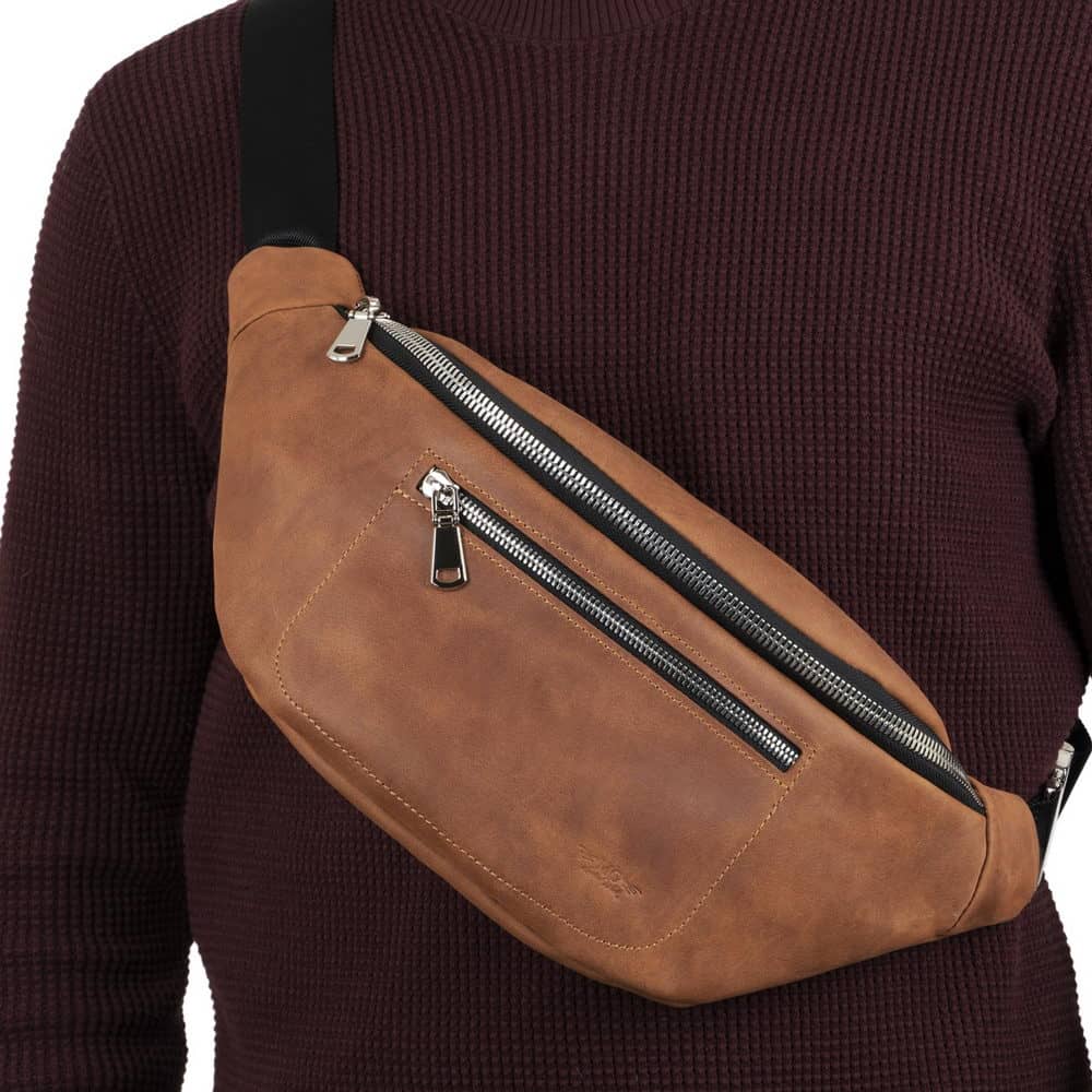 Waist Bag Crazy Horse Leather