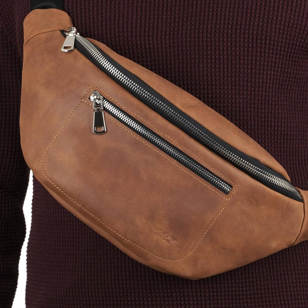 Waist Bag Crazy Horse Leather