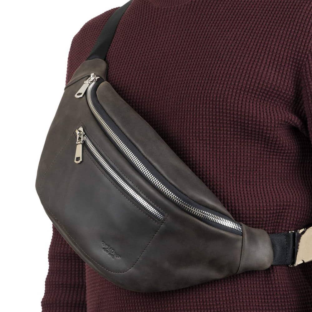 Waist Bag Crazy Horse Leather