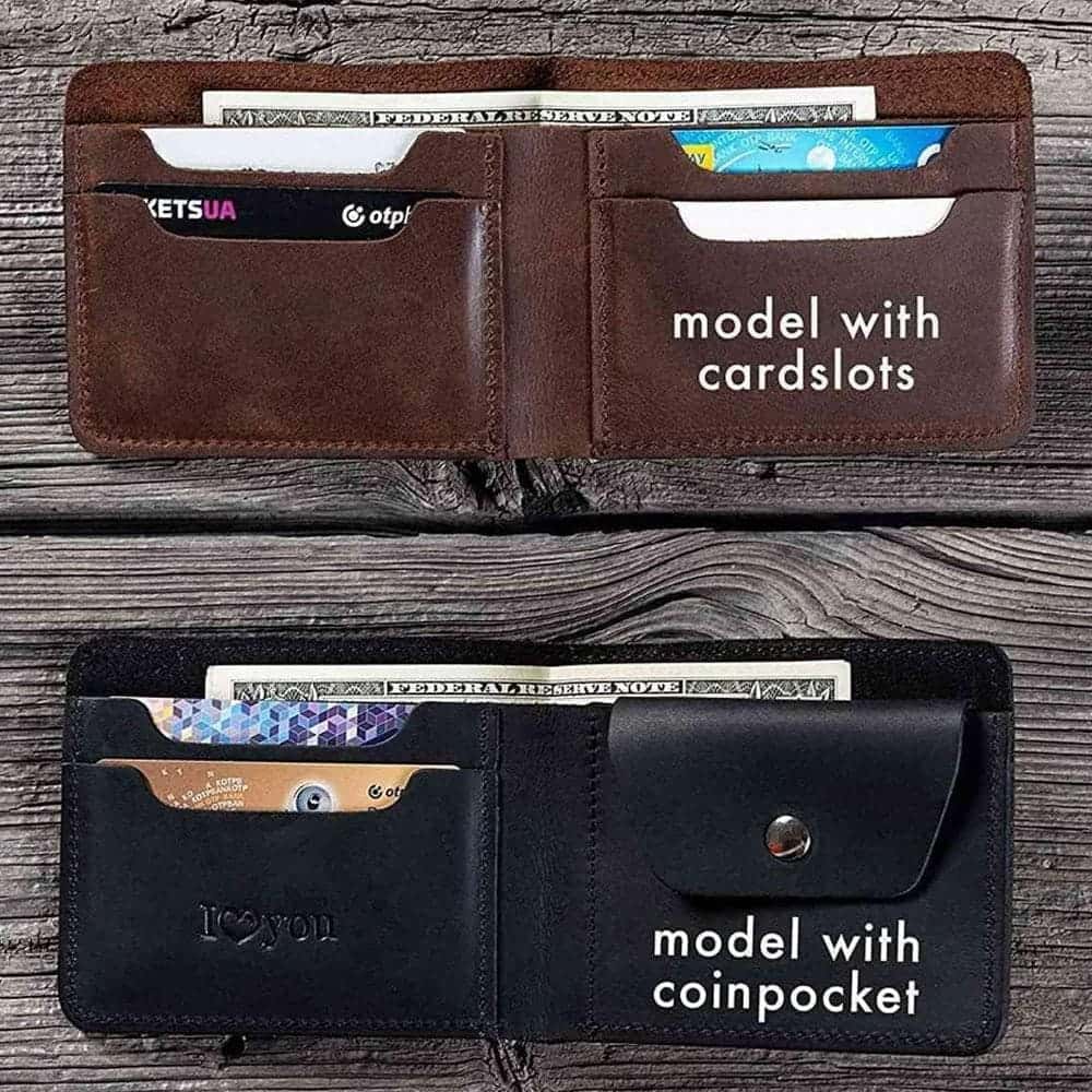 Wallet with Prints in the Style of Ray