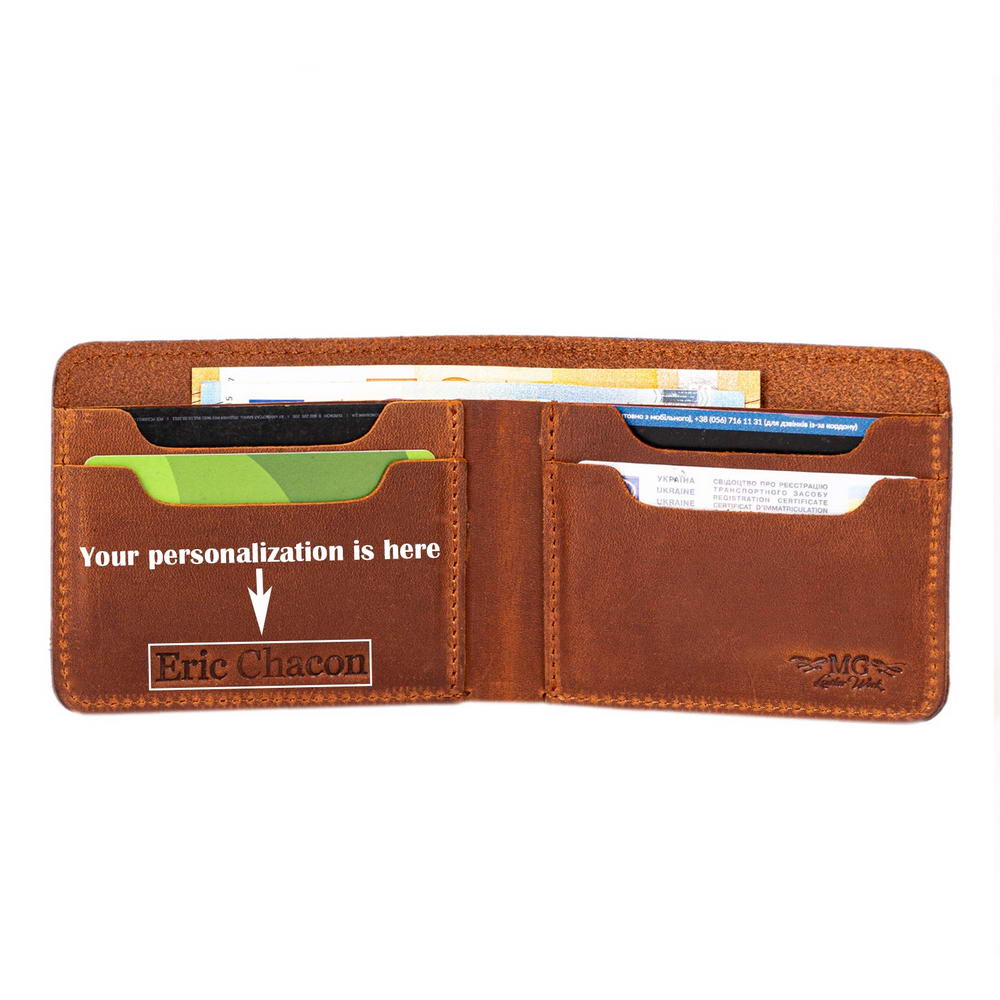 Wallet with Tenor Saxophone Player Print